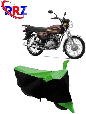 RRZ Waterproof Two Wheeler Cover for Yamaha(Crux, Black, Green)