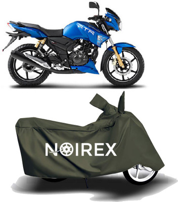 NOIREX Two Wheeler Cover for TVS(Apache RTR 180, Green)