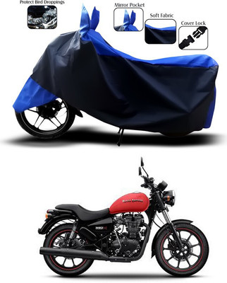 SK AUTO Two Wheeler Cover for Royal Enfield(Blue)