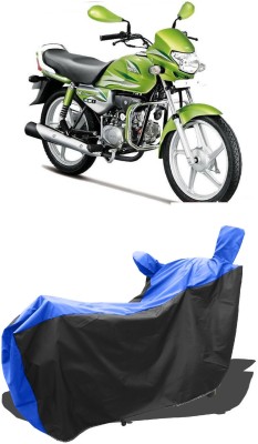 AESTRYD Two Wheeler Cover for Hero(HF Deluxe Eco, Red)