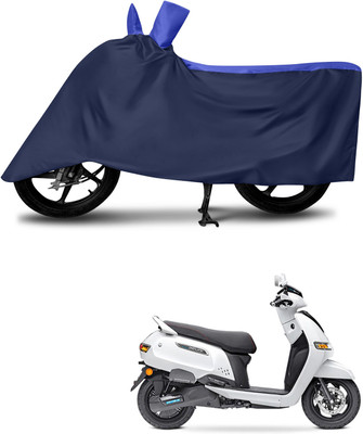 DeepShakshi AUTOMOTIVE Waterproof Two Wheeler Cover for TVS(iQube Electric, Multicolor)