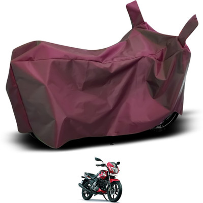 GOSHIV-car and bike accessories Waterproof Two Wheeler Cover for TVS(Flame SR125, Maroon)