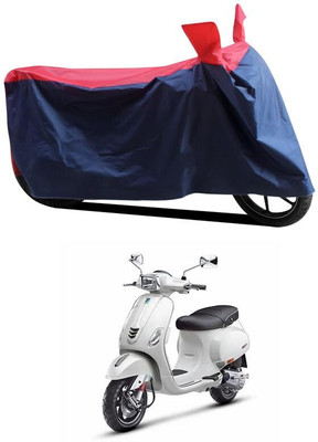 KEDIT Two Wheeler Cover for Piaggio(Vespa VXL 150, Red, Blue)