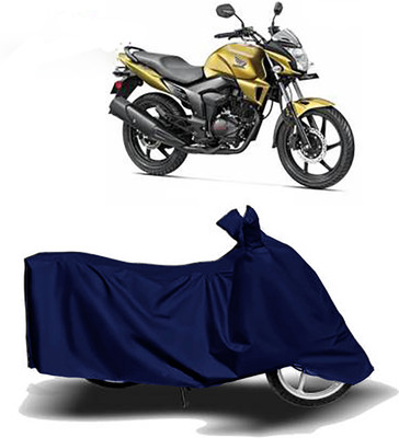 Matchup Waterproof Two Wheeler Cover for Honda(Trigger, Blue)