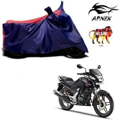 DeepShakshi AUTOMOTIVE Waterproof Two Wheeler Cover for Hero(CBZ, Red, Blue)
