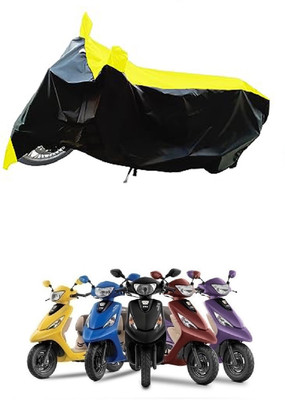 VESMEI Two Wheeler Cover for TVS(Scooty Zest BS6, Yellow)