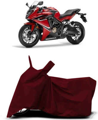 VESMEI Two Wheeler Cover for Honda(CBR 650F, Red)