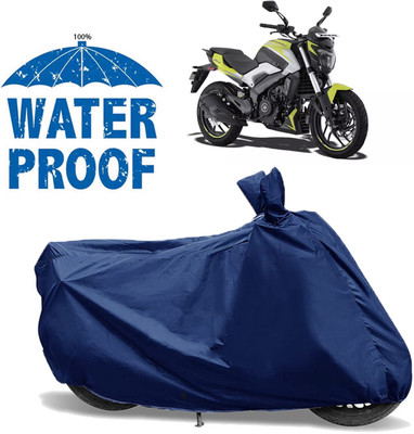 OliverX Waterproof Two Wheeler Cover for Bajaj(Dominar, Blue)