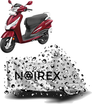 NOIREX Two Wheeler Cover for Hero(Destini 125, Silver)