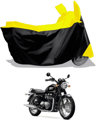 Amexride Two Wheeler Cover for Triumph(Bonneville T120 Black, Multicolor)