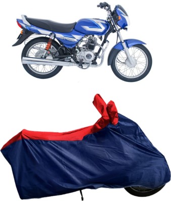 APNEK Waterproof Two Wheeler Cover for Bajaj(CT100, Blue, Red)