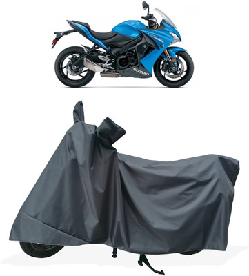 Tricway Two Wheeler Cover for Suzuki(GSX S1000F, Grey)