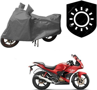 MMSSTAR Waterproof Two Wheeler Cover for Hero(Karizma ZMR, Grey)