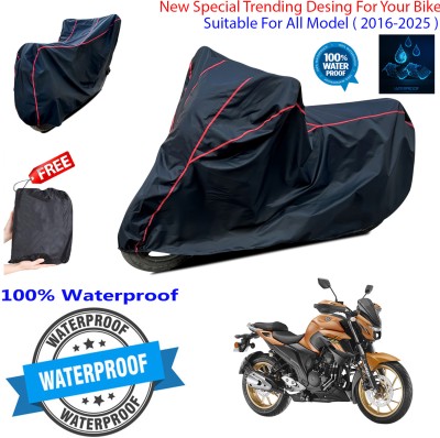 OliverX Waterproof Two Wheeler Cover for Yamaha(FZ-S, Black)
