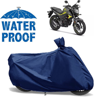 OliverX Waterproof Two Wheeler Cover for Honda(CB Hornet 160R, Blue)