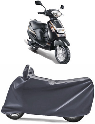 AUCTIMO Two Wheeler Cover for Mahindra(Duro DZ, Multicolor)