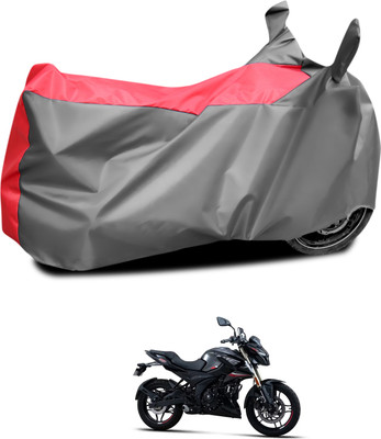CODOKI Waterproof Two Wheeler Cover for Bajaj(Pulsar N160, Grey, Red)