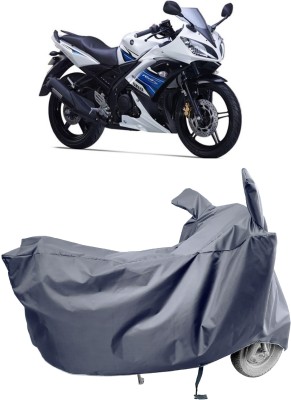 Amexride Two Wheeler Cover for Yamaha(YZF R15S BS6, Grey)