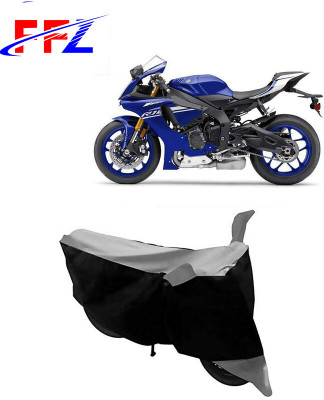 FFZ Waterproof Two Wheeler Cover for Yamaha(YZF-R1, Black, Grey)