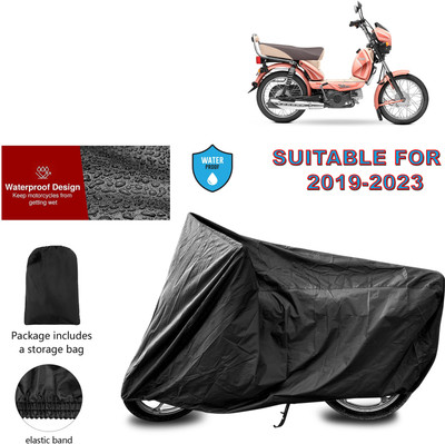 PAGORA Waterproof Two Wheeler Cover for TVS(XL 100, Black)