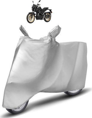 Caronix Two Wheeler Cover for Yamaha(MT-15, Silver)