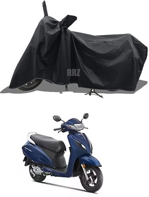 RRZ Two Wheeler Cover for Honda(Activa 3G, Black)