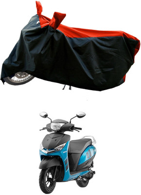 DeepShakshi AUTOMOTIVE Two Wheeler Cover for Yamaha(Alpha, Red)