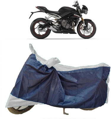 ANTOFY Two Wheeler Cover for Triumph(Street Triple, Multicolor)