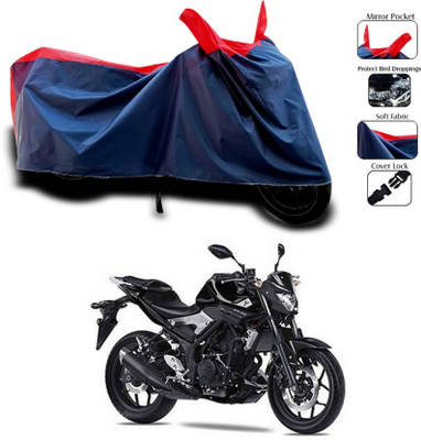 AASHTIK MART Two Wheeler Cover for Yamaha(MT 03, Red)