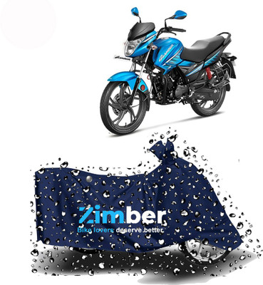 THE REAL ARV Two Wheeler Cover for Hero(Glamour, Grey)