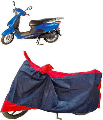 AutoFave Two Wheeler Cover for Avon(E Scoot, Multicolor)
