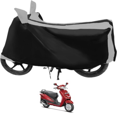 Euro Care Waterproof Two Wheeler Cover for Hero(Duet, Silver)