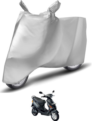 Caronix Waterproof Two Wheeler Cover for Hero(E Sprint, Silver)