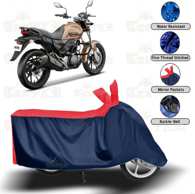 sowelar Waterproof Two Wheeler Cover for Hero(Xpulse 200T, Red, Blue)