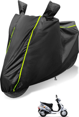 Auto Hub Waterproof Two Wheeler Cover for Mahindra(Duro, Black)