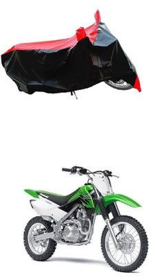 VESMEI Two Wheeler Cover for Kawasaki(KLX 110, Red)