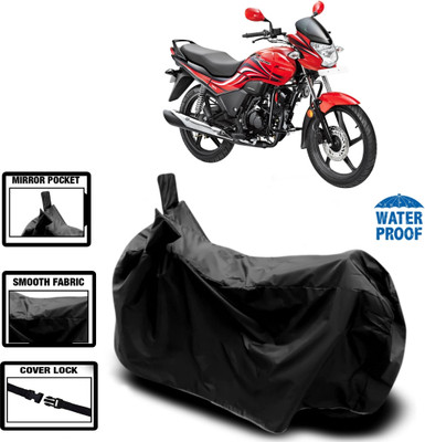 WMIZEXA Waterproof Two Wheeler Cover for Hero(Passion Xpro, Black)