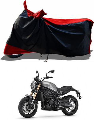 DeepShakshi AUTOMOTIVE Waterproof Two Wheeler Cover for Benelli(Leoncino 800, Red)