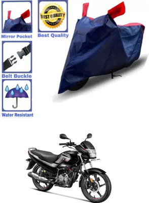 RONISH Waterproof Two Wheeler Cover for Hero(Super Splendor, Blue, Red)