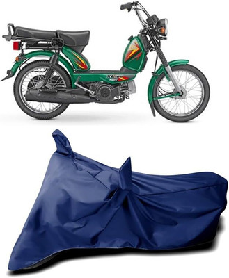KEDIT Two Wheeler Cover for TVS(XL 100 Heavy Duty, Blue)