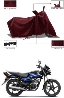 RAQTRO Two Wheeler Cover for Honda(Maroon)