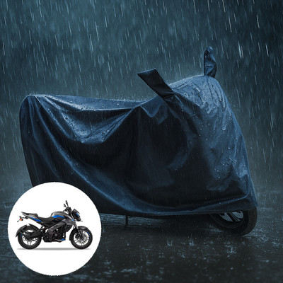 CODOKI Waterproof Two Wheeler Cover for Bajaj(Pulsar 200NS FI, Black)
