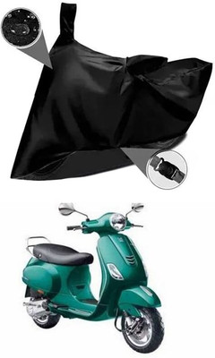 KEDIT Two Wheeler Cover for Piaggio(VXL BS6, Black)