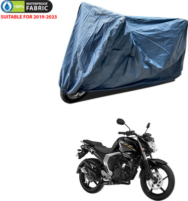 PAGORA Waterproof Two Wheeler Cover for Yamaha(FZ FI, Blue)