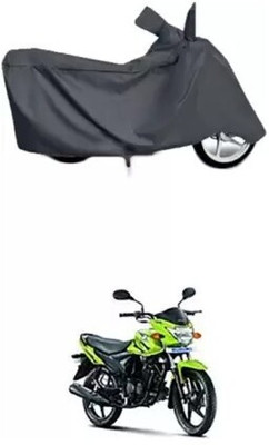 JVBRANGI Two Wheeler Cover for Suzuki(Hayate EP, Grey)