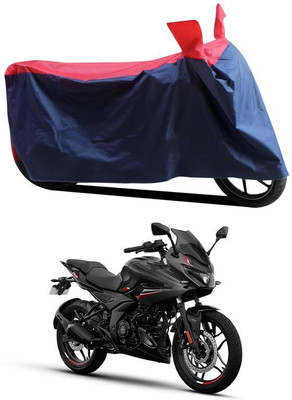 AASHTIK MART Two Wheeler Cover for Bajaj(Pulsar 250, Red, Blue)