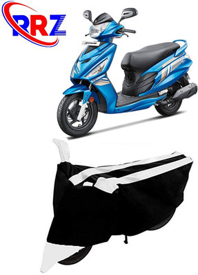 RRZ Waterproof Two Wheeler Cover for Hero(Maestro Edge, Black, White)