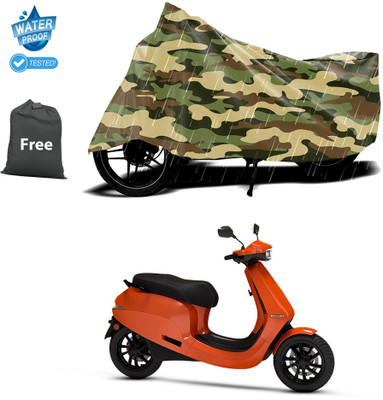 CODOKI Waterproof Two Wheeler Cover for Ola(Yellow)