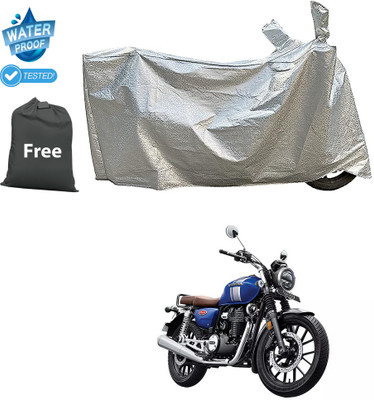 GOSHIV-car and bike accessories Waterproof Two Wheeler Cover for Honda(Silver)