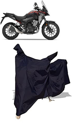 Amexride Two Wheeler Cover for Honda(CB 500, Black)